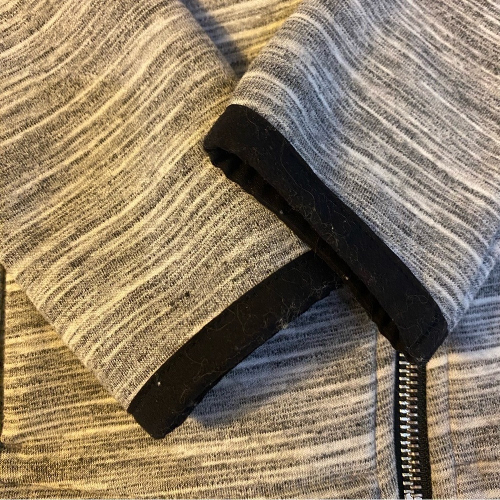 Athleta City Limits Jacket Gray Heather Sz XXS - Picture 5 of 6
